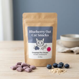 Blueberry Oat Cat Snacks